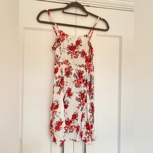 Floral Spaghetti Strap Dress